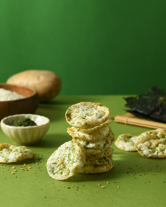 Korean Roasted Seaweed Flavored Rice & Potato Crisps