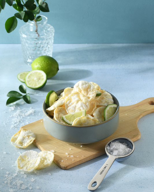 Lime and Salt Flavored Rice & Potato Crisps